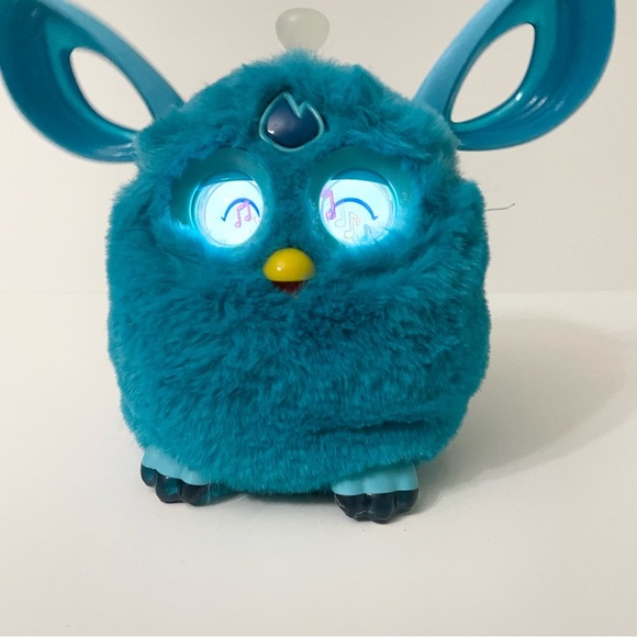 Hasbro Furby Connect Teal Blue 2016 Tested Works Furby With Mask - Picture 4 of 17